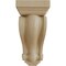 Ekena Millwork 6"W x 7"D x 13 1/4"H Devon Traditional Wood Corbel, Rubberwood CORW06X07X13DERW - alternate 3